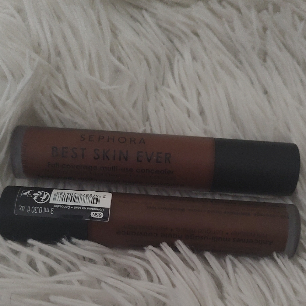 Set Of 2 Sephora Best Skin Ever Mult Use Full Coverage Concealer Creamy Tan Dark